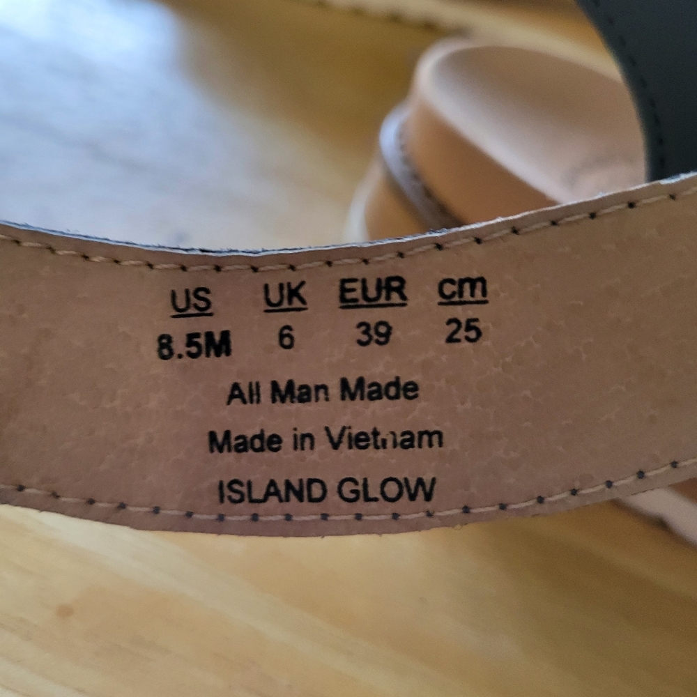 Dr. Scholl's Blue Triple-Strap Women's Sandals - Picture 4 of 4